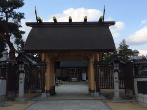西根神社の御門